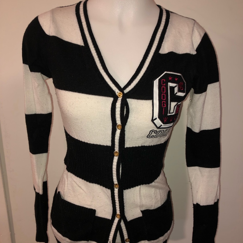 Coogi Sweater Cardigan